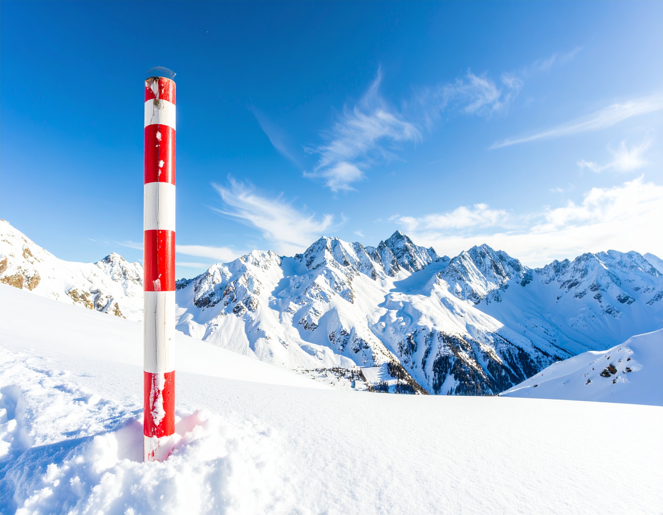 C2PA sample image: Ski pole equipment with verifiable C2PA manifest for content authenticity testing