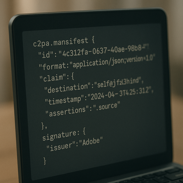 What is C2PA Manifest - Understanding digital certificates